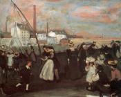 威廉 詹姆斯 格莱肯斯 : On the quai